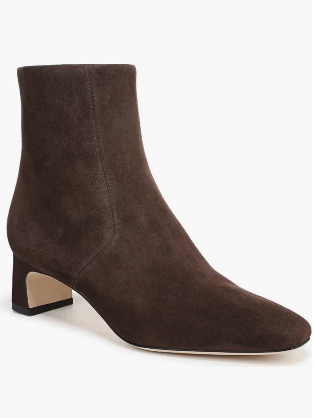 Vince Sutter Bootie Cacao Brown Suede 8.5